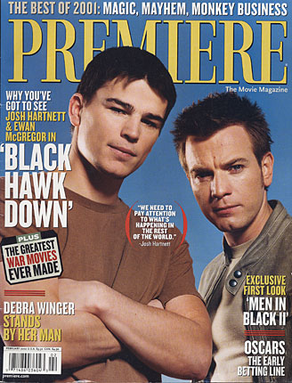PREMIERE magazine cover Issue 182 February 2002