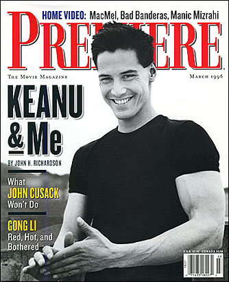 PREMIERE magazine cover Issue 106 March 1996