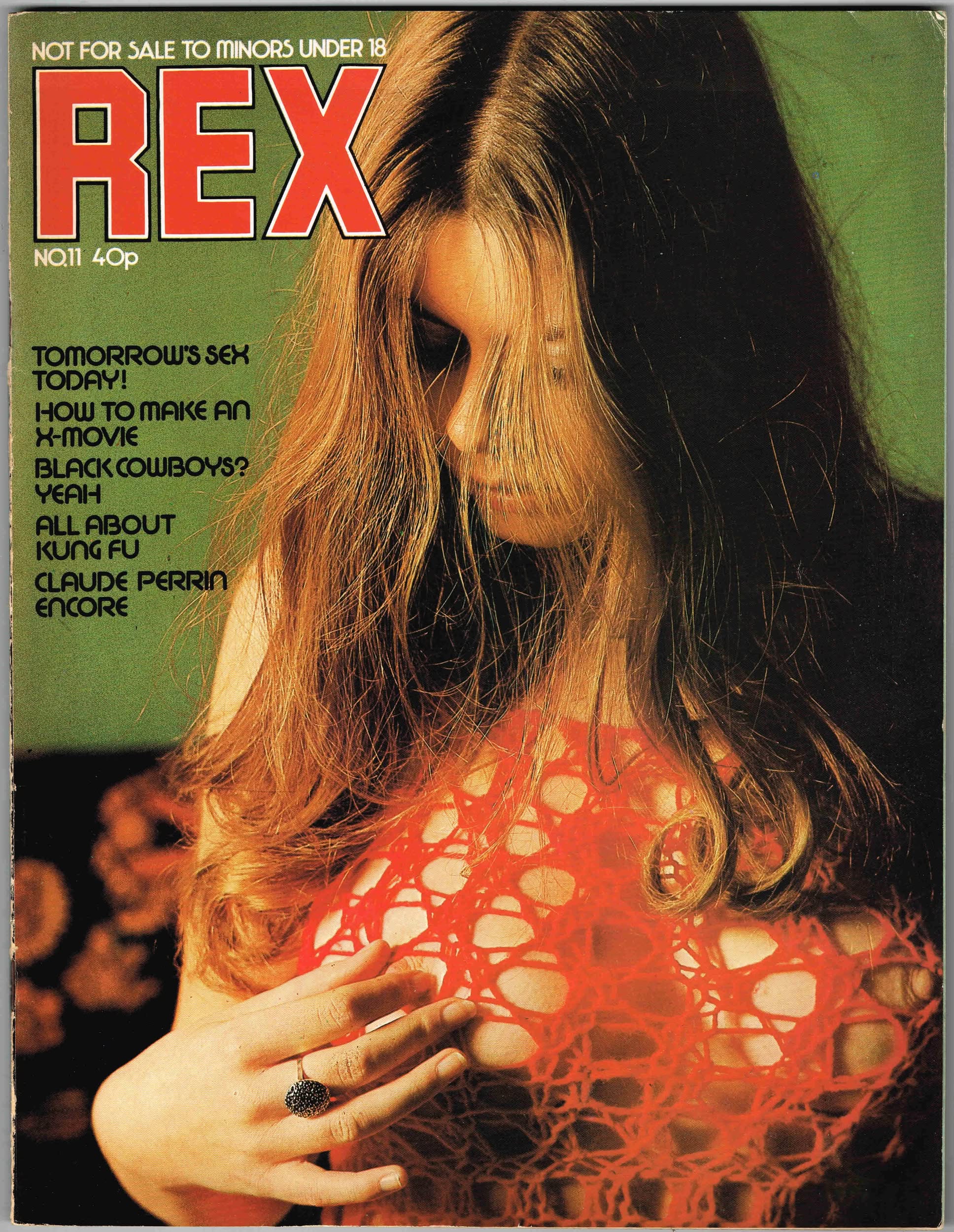 REX magazine side cover Issue 11   1970