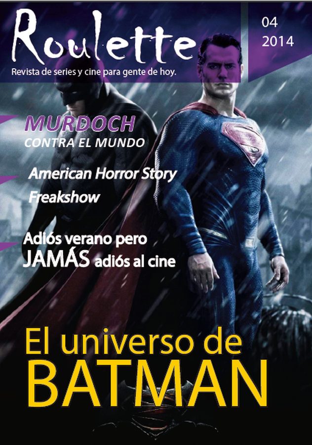 ROULETTE magazine side cover October 2014
