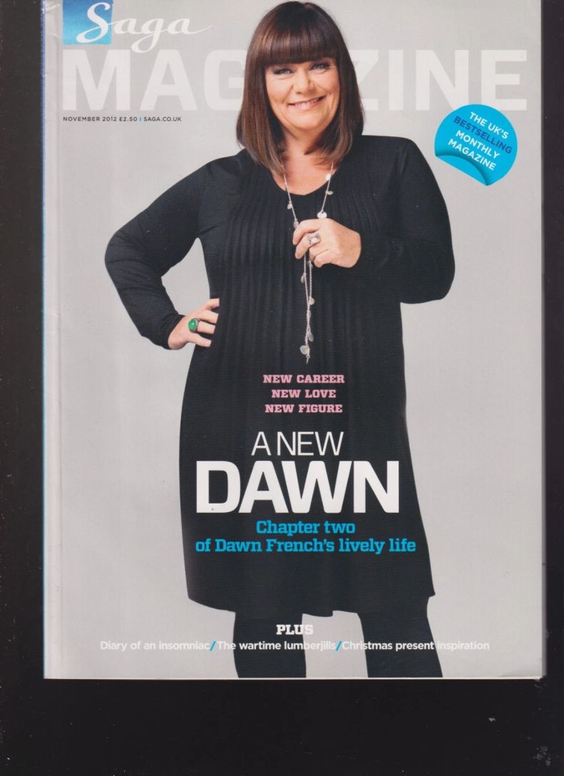 SAGA MAGAZINE magazine side cover  November 2012
