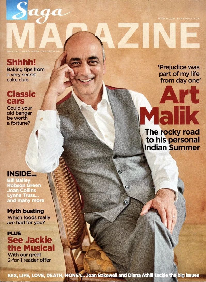 SAGA MAGAZINE magazine side cover  March 2016