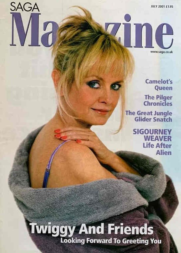 SAGA MAGAZINE magazine side cover  July 2001