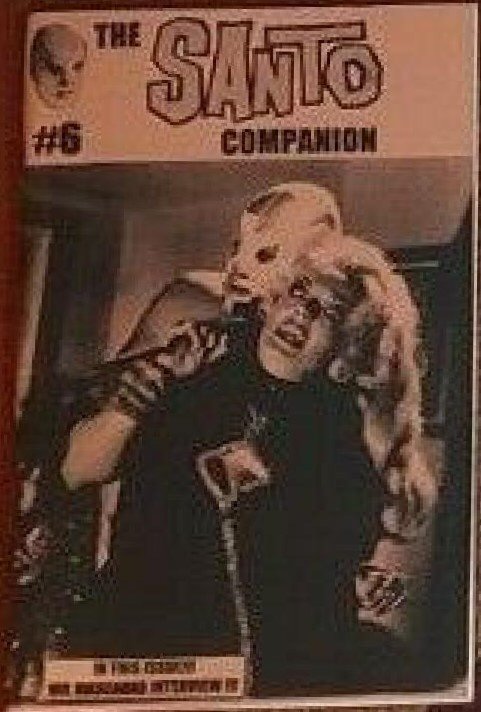 SANTO SCENE magazine side cover Issue 6  March 2000