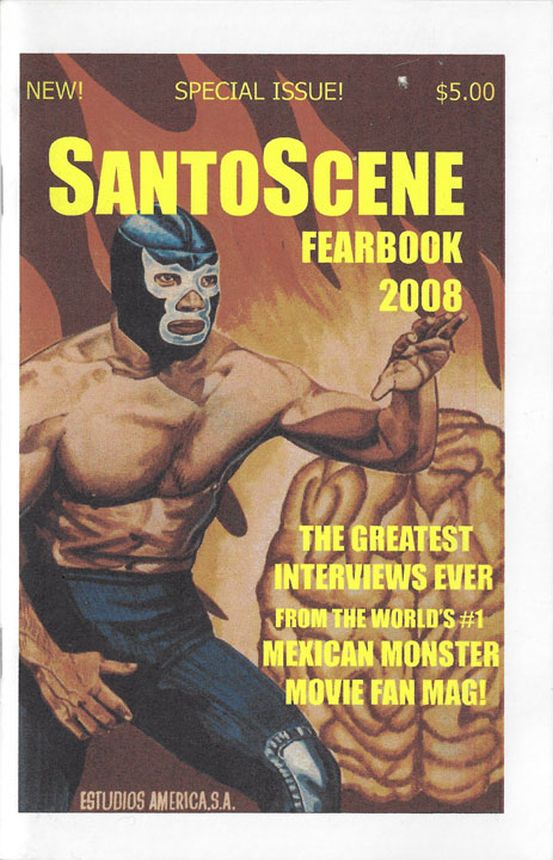 SANTO SCENE magazine side cover Issue 15  June 2007