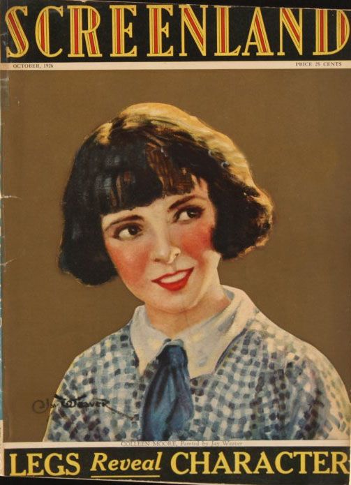 SCREENLAND magazine side cover October 1926