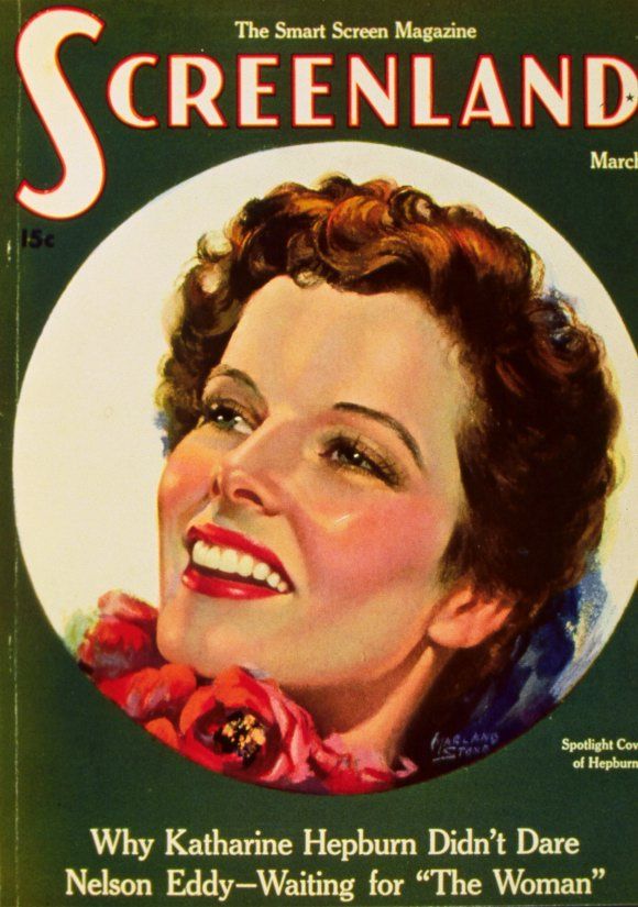 SCREENLAND magazine side cover March 1936