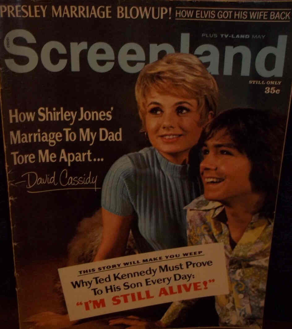 SCREENLAND magazine side cover May 1971