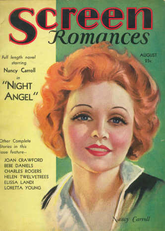 Nancy Carroll magazine cover