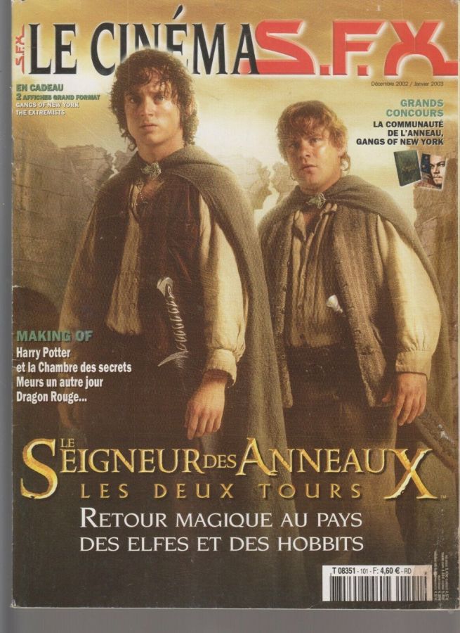 SFX (FR) magazine cover Issue 101 Dec/January 2003