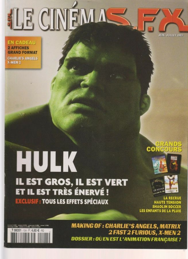 SFX (FR) magazine side cover Issue 104 June/July 2003