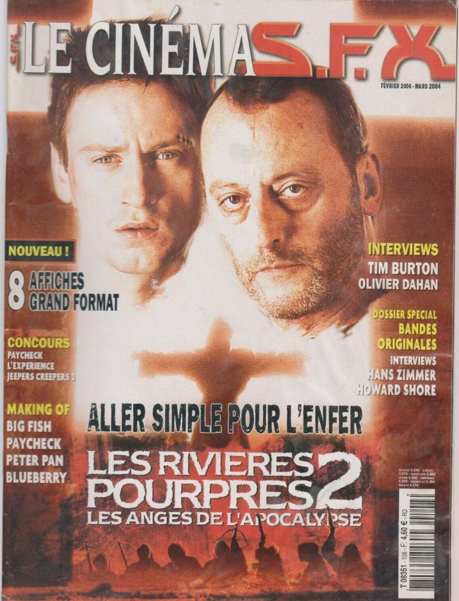 SFX (FR) magazine cover Issue 108 February/March 2004
