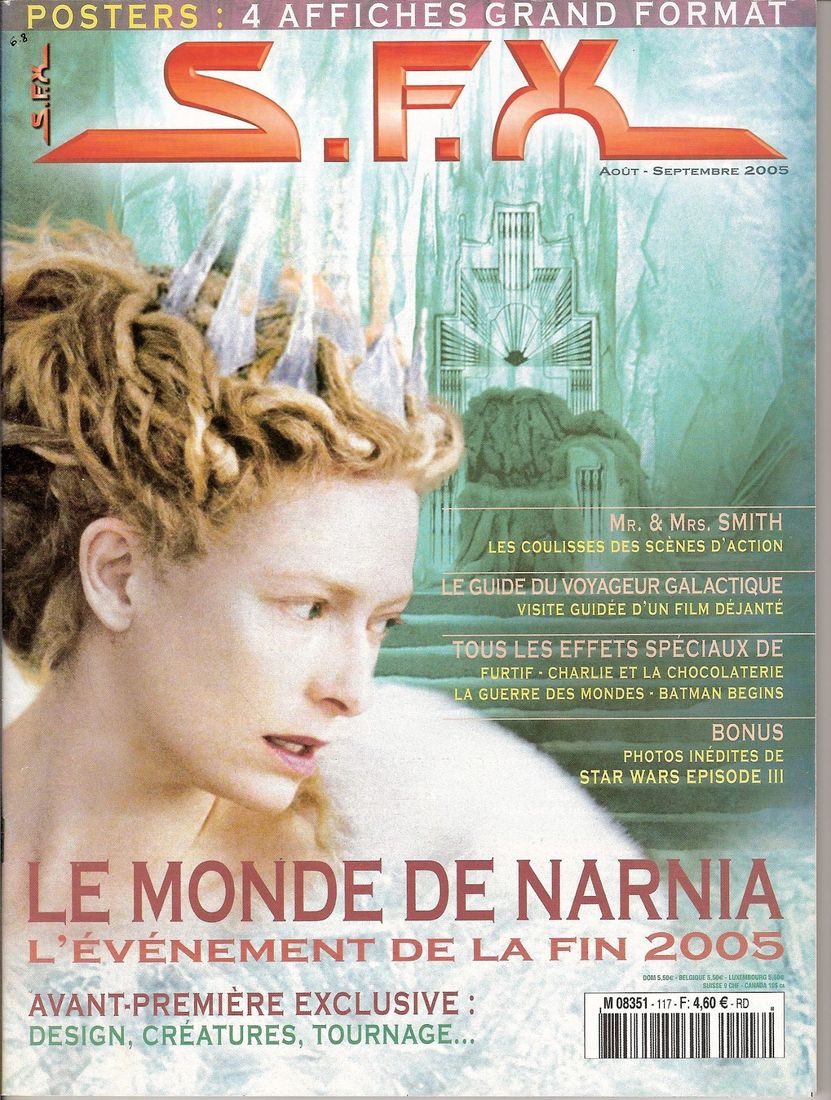SFX (FR) magazine cover Issue 117 August/September 2005