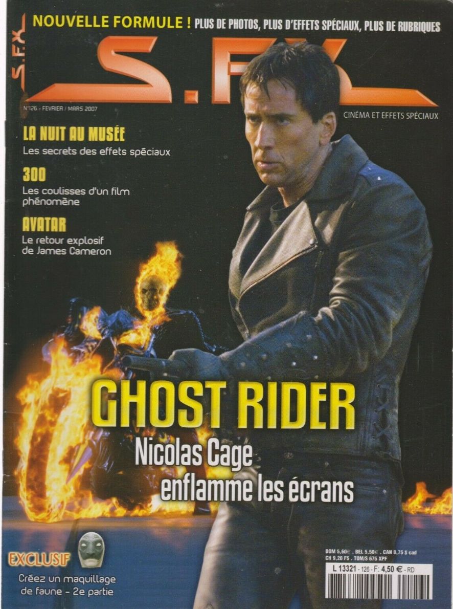 SFX (FR) magazine cover Issue 126 February/March 2007