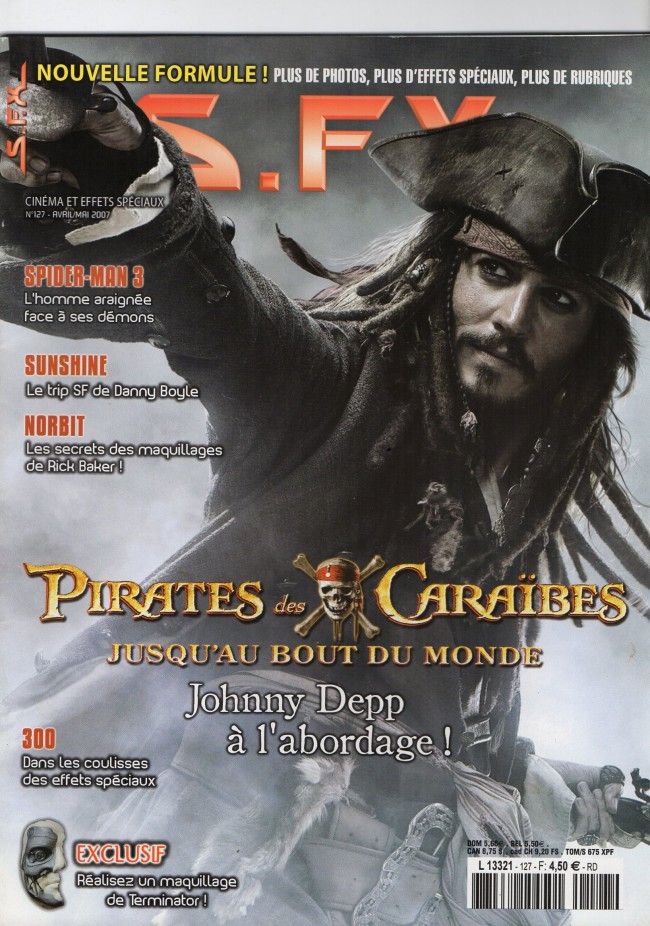 SFX (FR) magazine cover Issue 127 April/May 2007