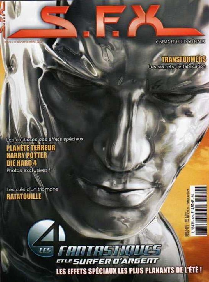 SFX (FR) magazine cover Issue 129 August/September 2007