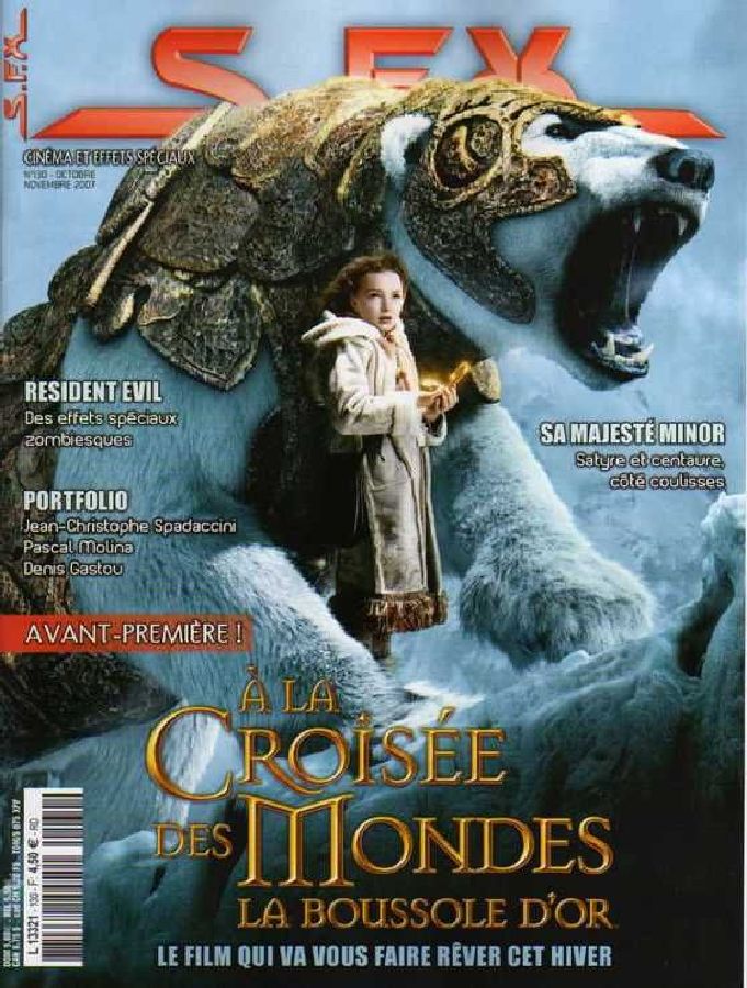 SFX (FR) magazine side cover Issue 130 October/November 2007