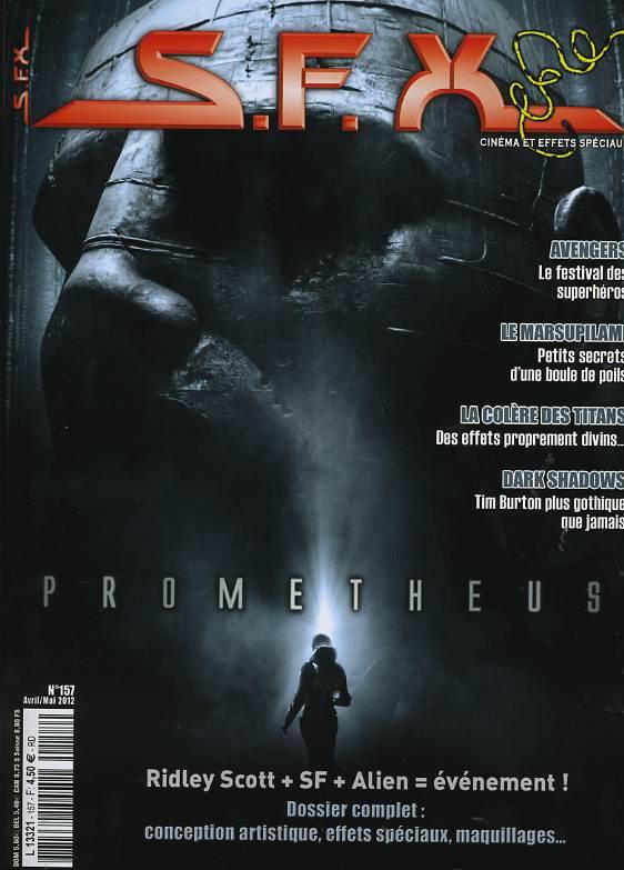 SFX (FR) magazine cover Issue 157 April/May 2012