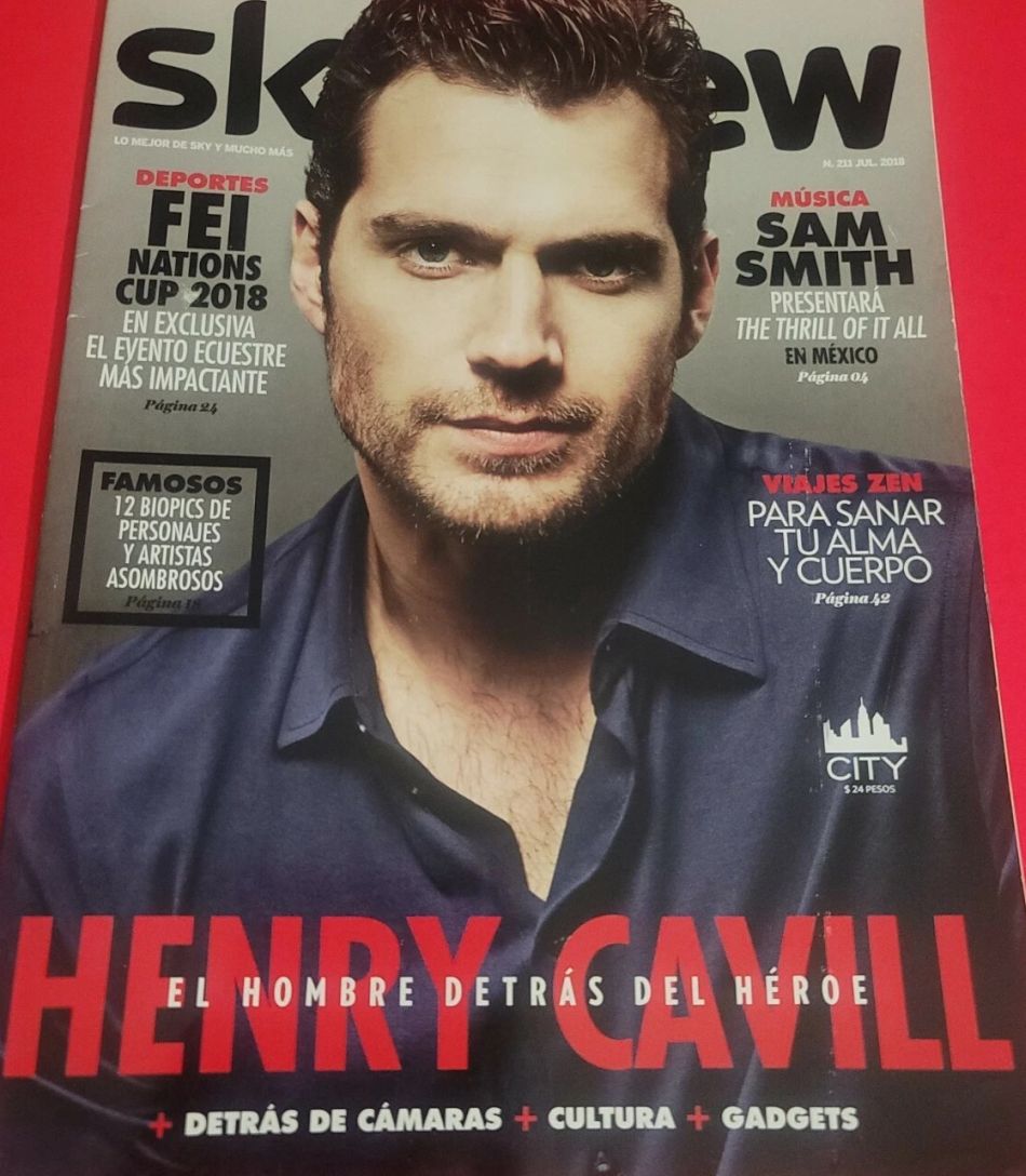 SKY VIEW MEXICO magazine cover Issue 211  July 2018