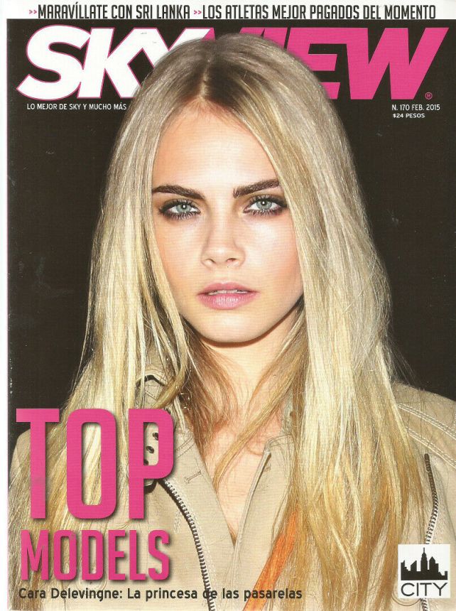 SKY VIEW MEXICO magazine cover Issue 170  February 2015
