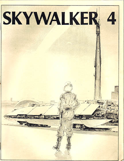 SKYWALKER magazine side cover Issue 4 September 1980