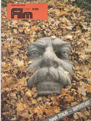 SOVIET FILM magazine side cover September 1989