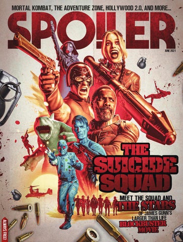 SPOILER magazine side cover  June 2021