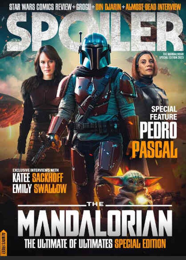 SPOILER magazine side cover  July 2023