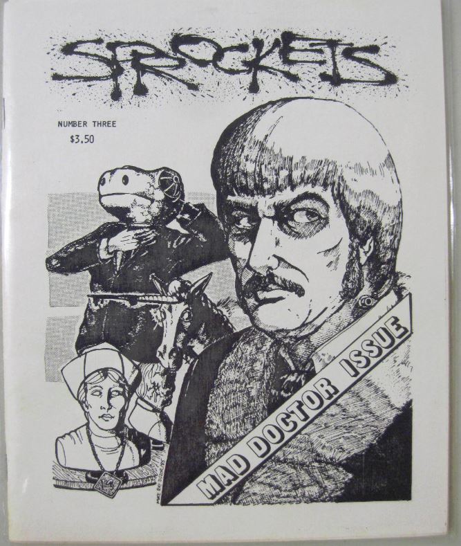 SPROCKETS magazine side cover Issue 3  1985