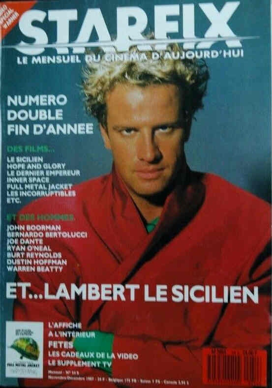 STARFIX magazine cover Issue 54/55 November/December 1987