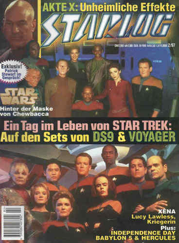 STARLOG (De) magazine side cover Issue 2  1997