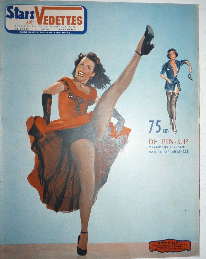 STARS ET VEDETTES magazine side cover Issue 38  