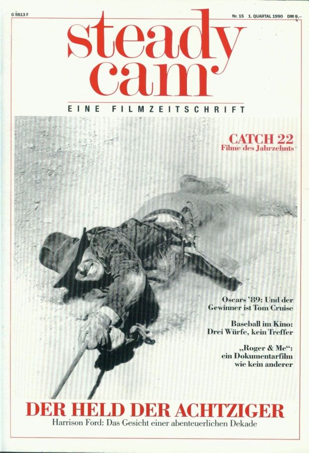 STEADYCAM magazine side cover Issue 15   1990