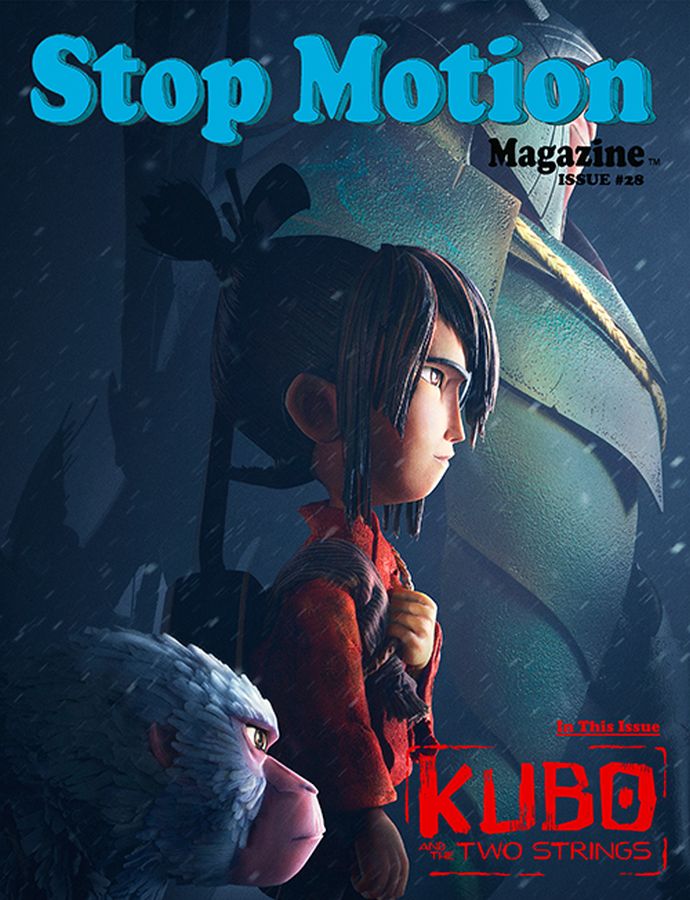 STOP MOTION magazine side cover Issue 28  2017