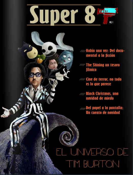 SUPER 8 magazine cover Issue 1 21 December 2012