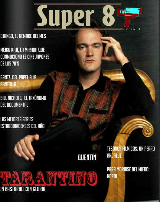 SUPER 8 magazine cover Issue 2 1 January 2013