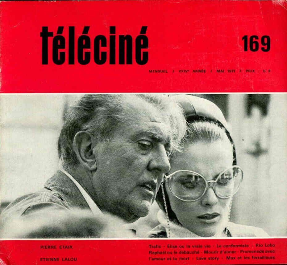 TELECINE magazine side cover Issue 169 May 1971