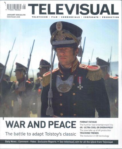 TELEVISUAL magazine side cover January 2016
