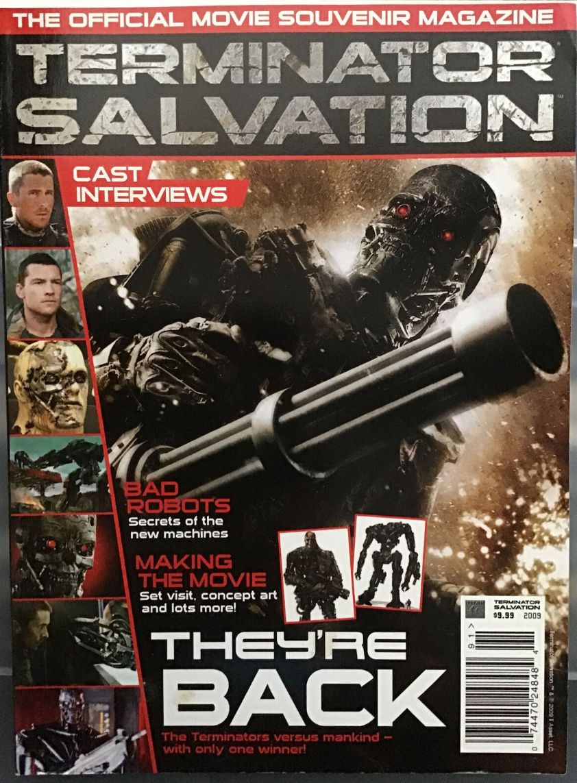OFFICIAL MOVIE MAGAZINES magazine side cover   2009
