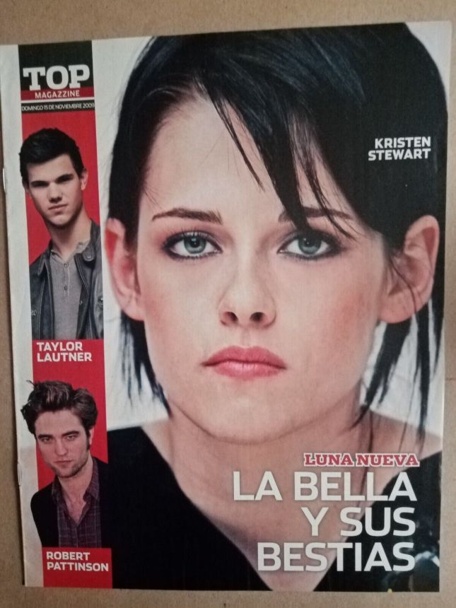 TOP MAGAZZINE magazine cover 15 November 2009