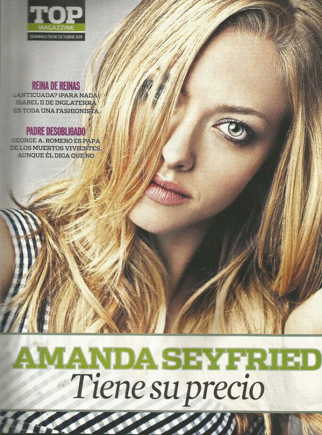 TOP MAGAZZINE magazine cover 30 October 2011