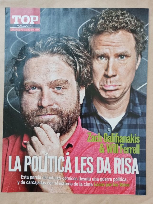 TOP MAGAZZINE magazine cover 7 October 2012