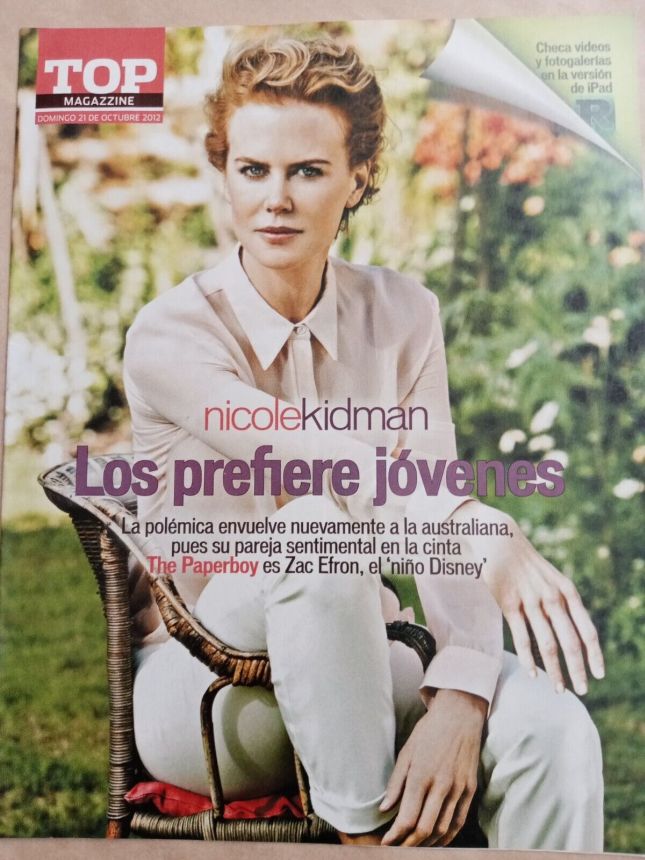 TOP MAGAZZINE magazine cover 21 October 2012