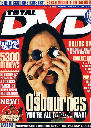 TOTAL DVD magazine side cover Issue 50 June 2003