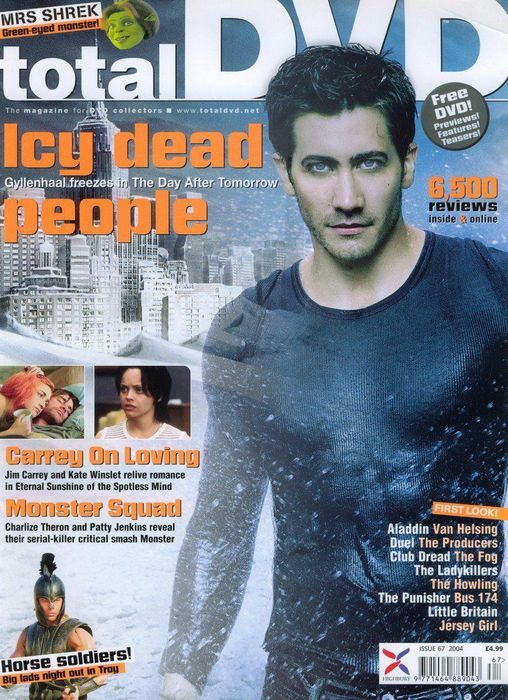 TOTAL DVD magazine side cover Issue 67 November 2004