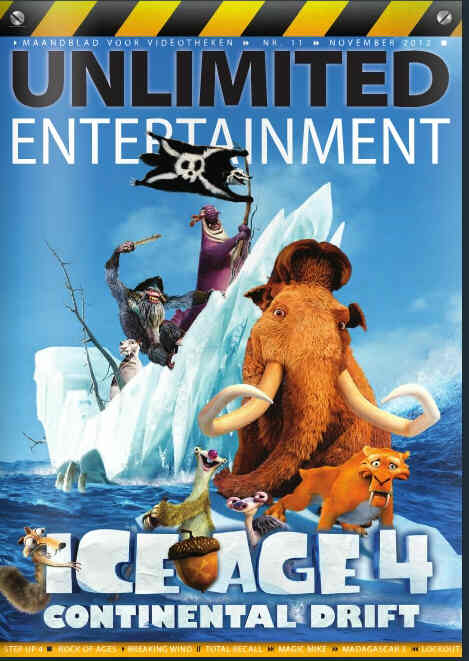 UNLIMITED ENTERTAINMENT magazine side cover November 2012
