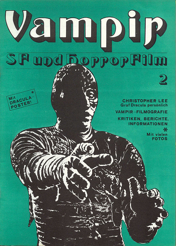 VAMPIR magazine cover Issue 2 January 1973