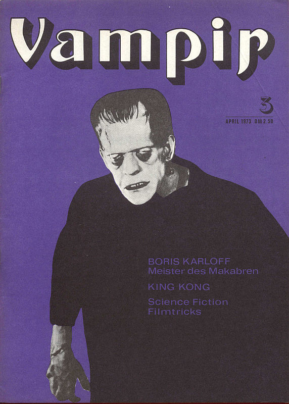 VAMPIR magazine cover Issue 3 April 1973