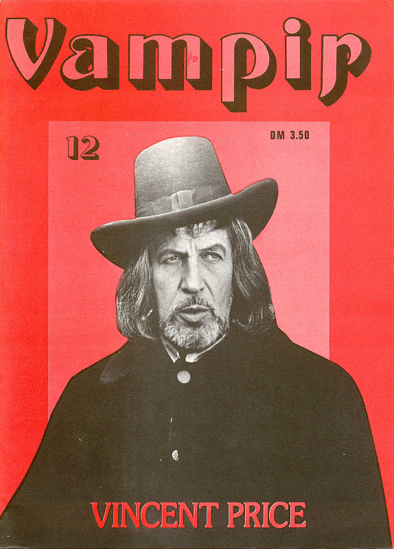 VAMPIR magazine cover Issue 12 March 1976