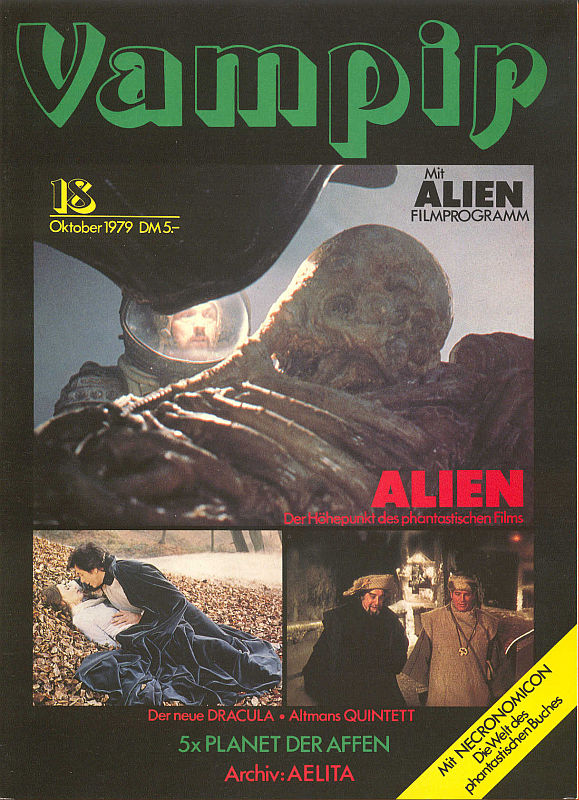 VAMPIR magazine cover Issue 18 October 1979